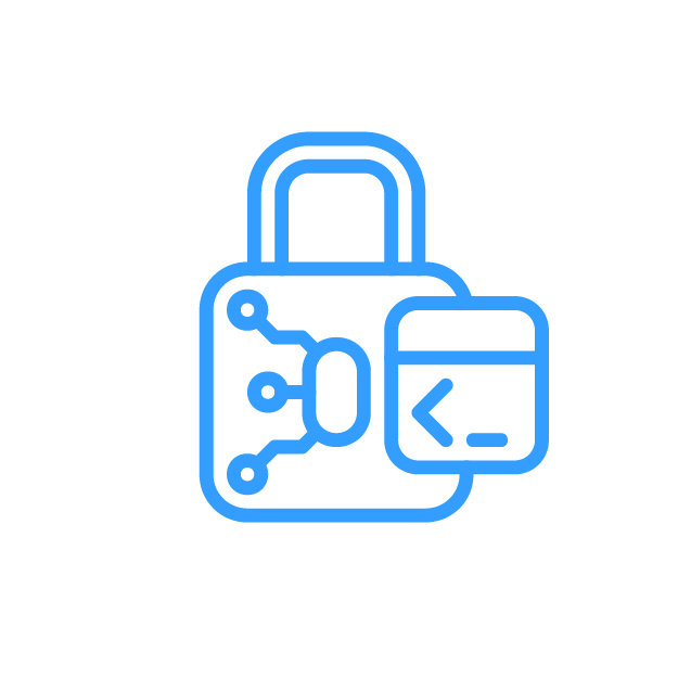 App and Web Security Icon